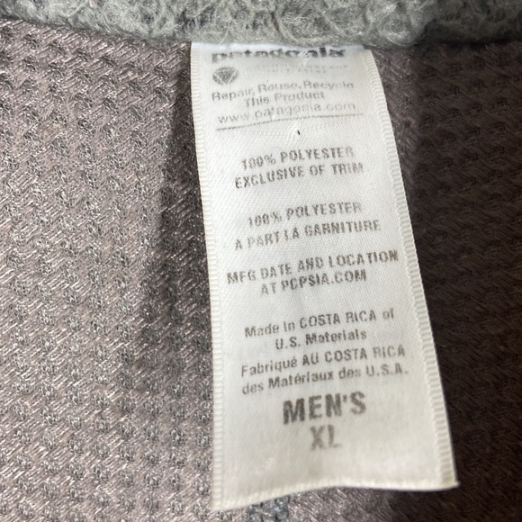Patagonia sz XL Retro Fleece Vest - Picture 6 of 8